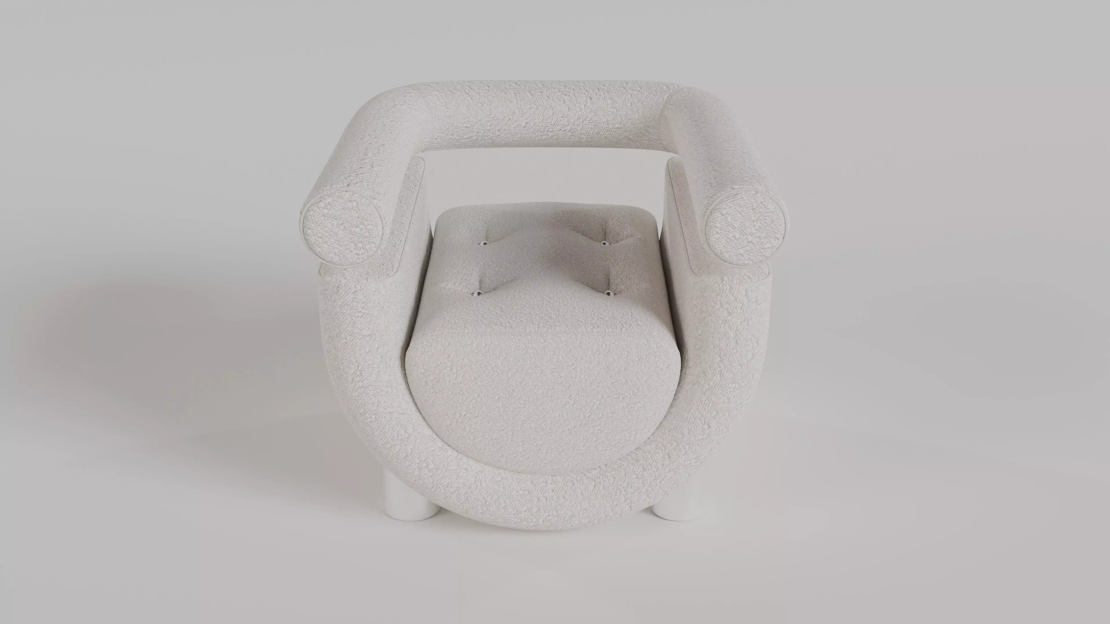 Mel Armchair 3D model_5