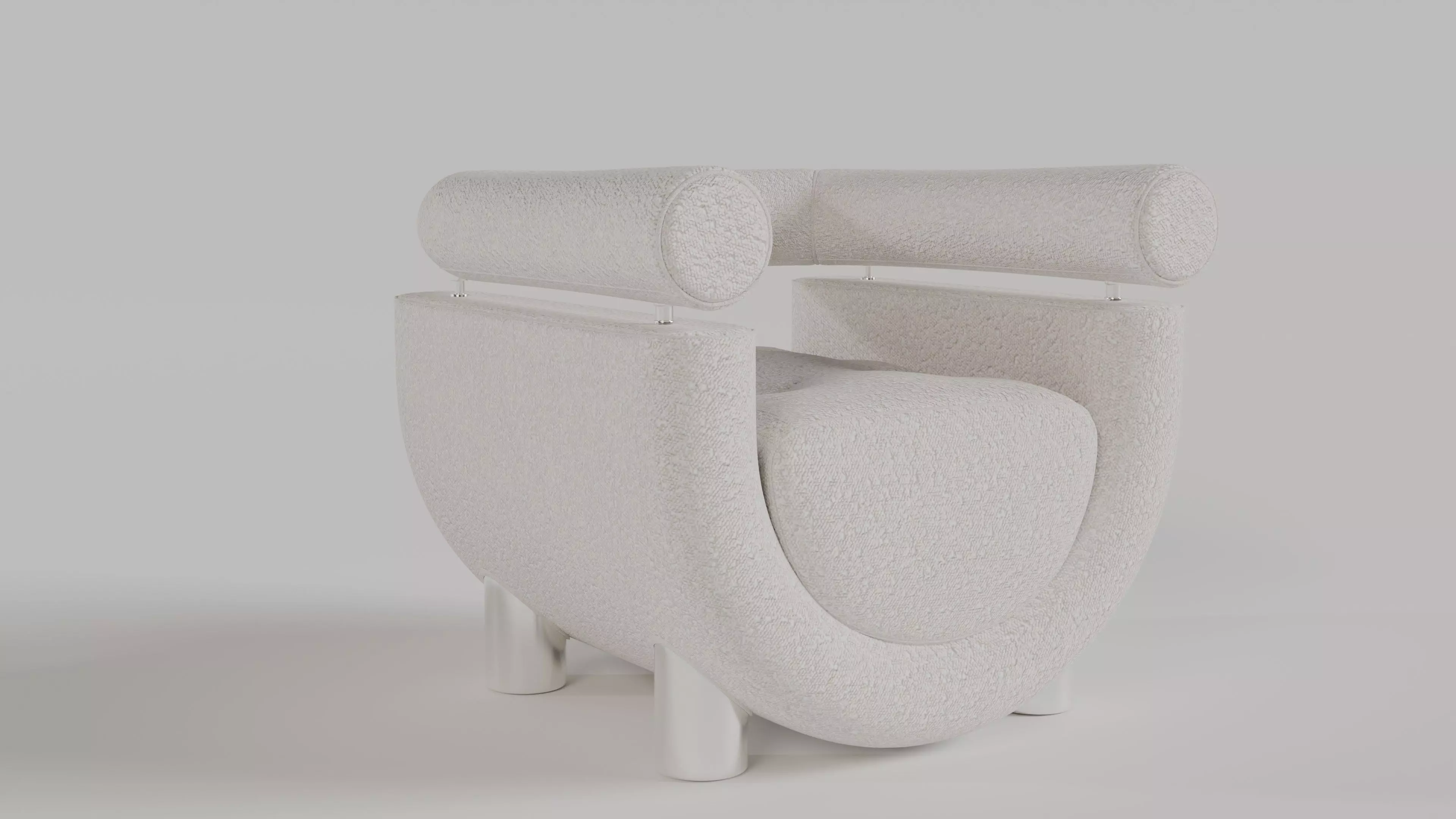 Mel Armchair 3D model_0