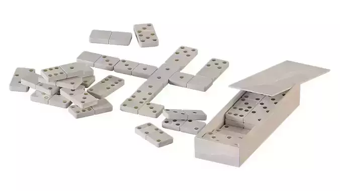 Marble dominoes