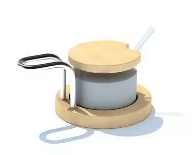 salt container Free 3D model