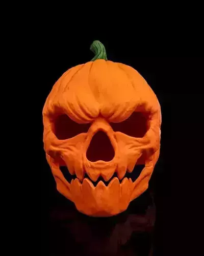 Pumpkin Head Halloween Mask 