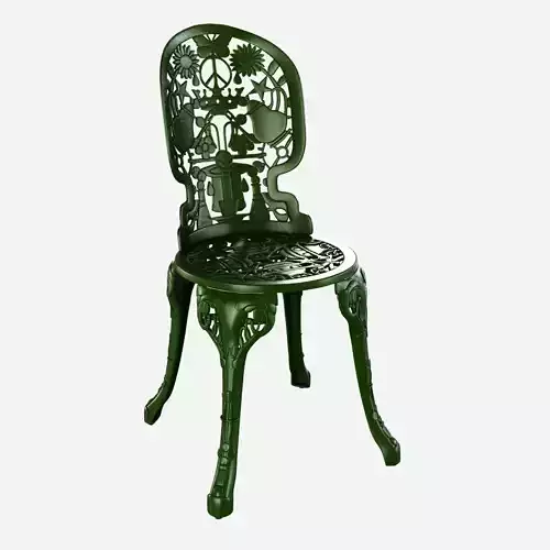 Seletti industry aluminium garden chair