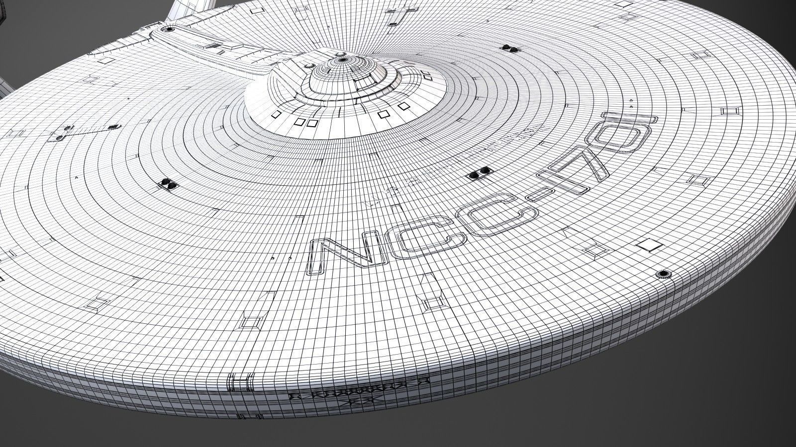 Star Trek Enterprise NCC 1701 3D model_20