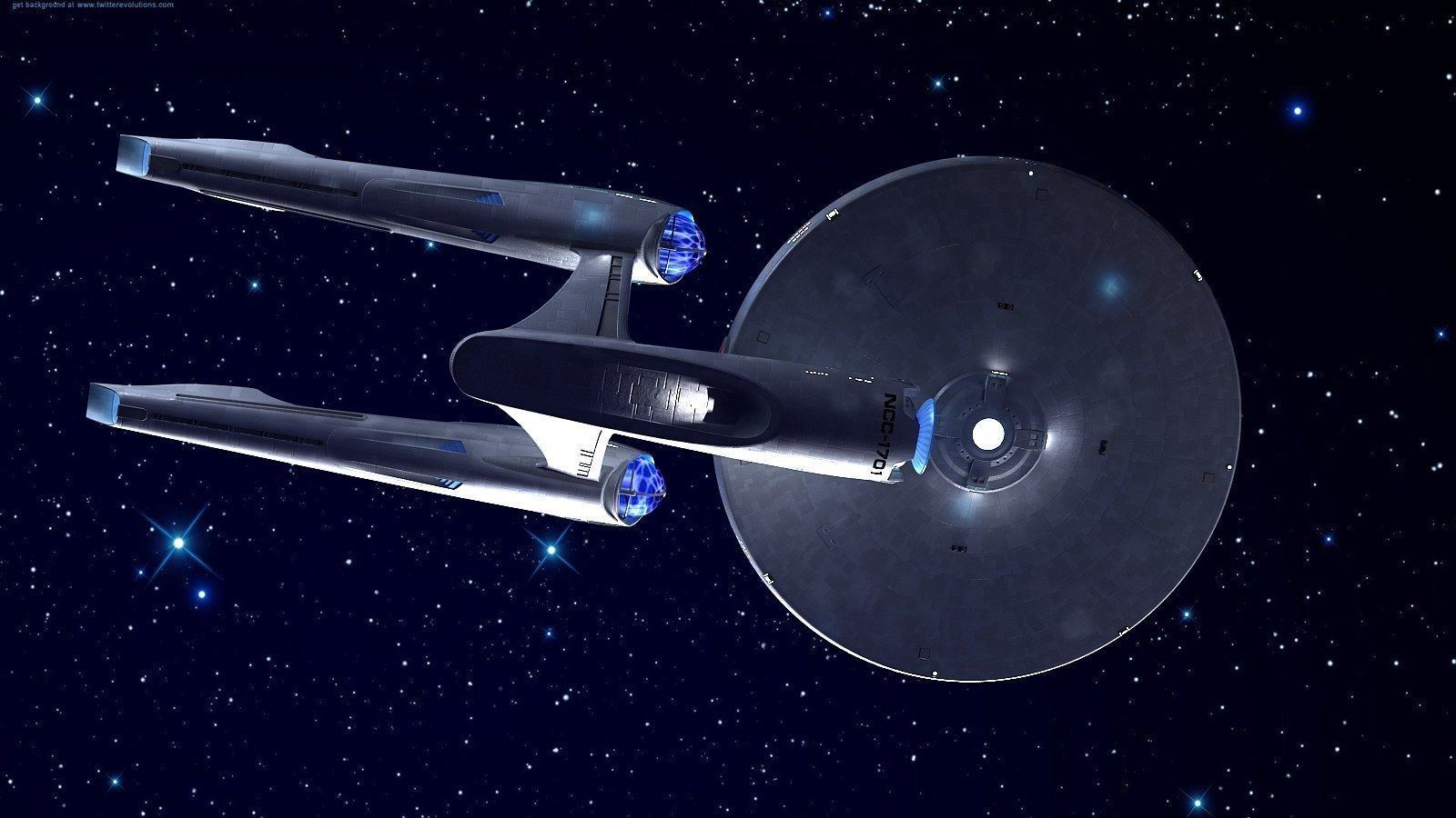 Star Trek Enterprise NCC 1701 3D model_10