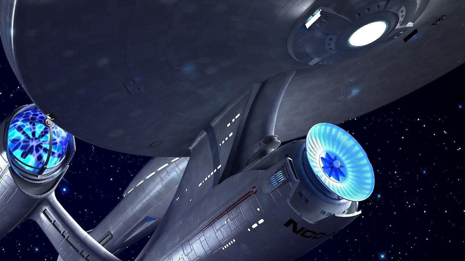 Star Trek Enterprise NCC 1701 3D model_12