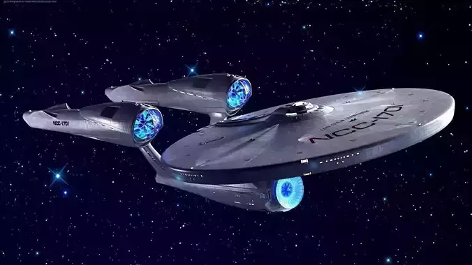 Star Trek Enterprise NCC 1701 3D model
