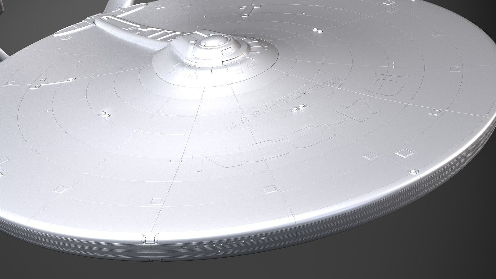 Star Trek Enterprise NCC 1701 3D model_16