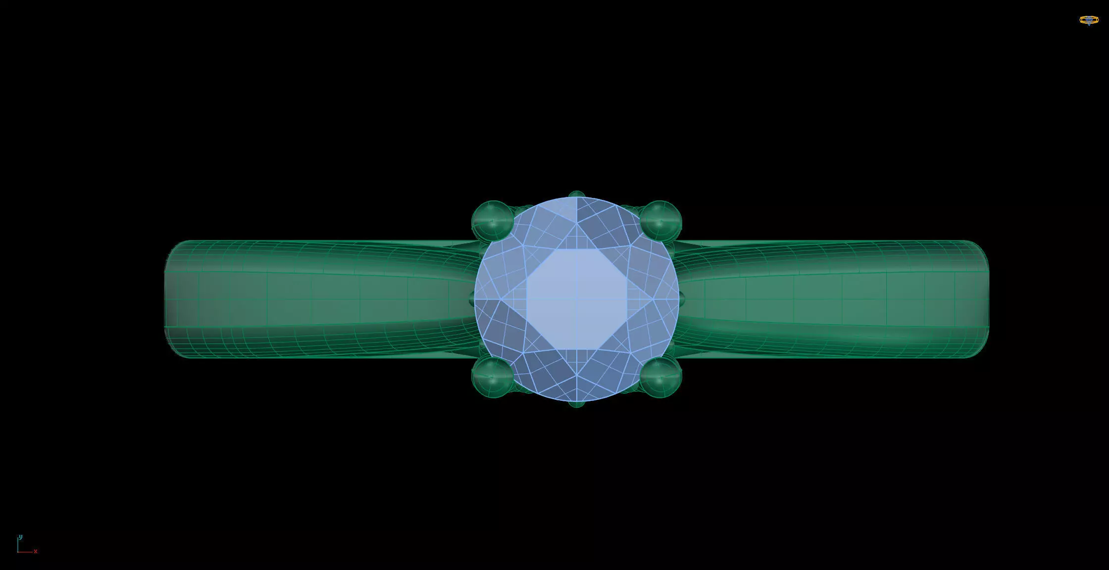 Solitaire Ring STL 3D Model for Jewelry Design 3D print model_4