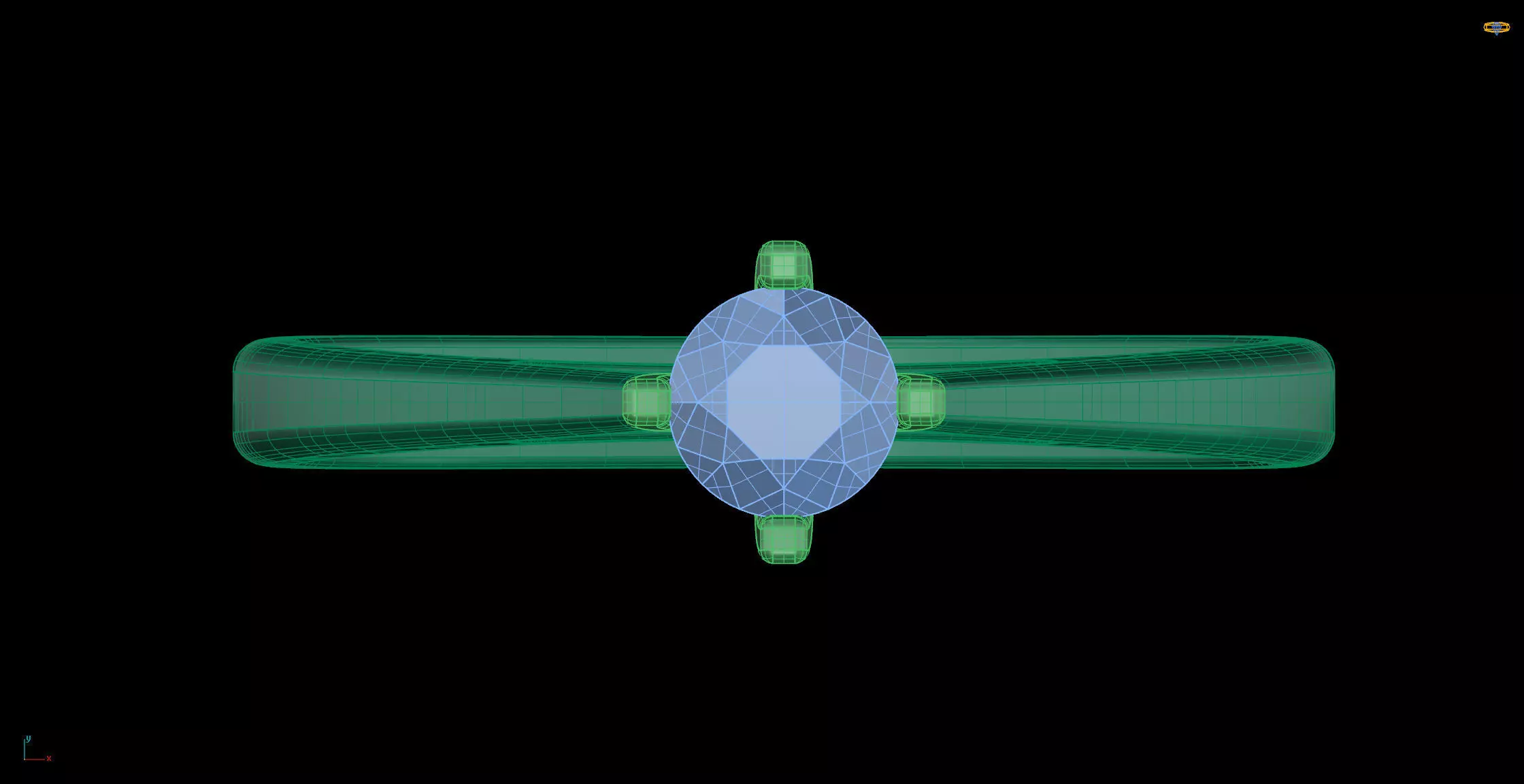 Solitaire Ring STL 3D Model for Jewelry Design 3D print model_4