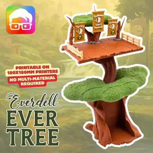 Everdell Tree 3d Printable