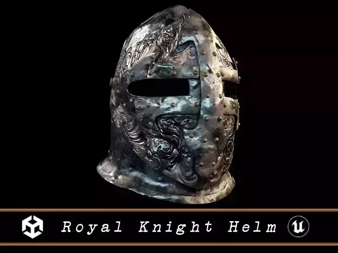 Medieval Royal Knight Great Barbute