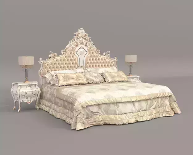 Classic European Style Bed Set 70
