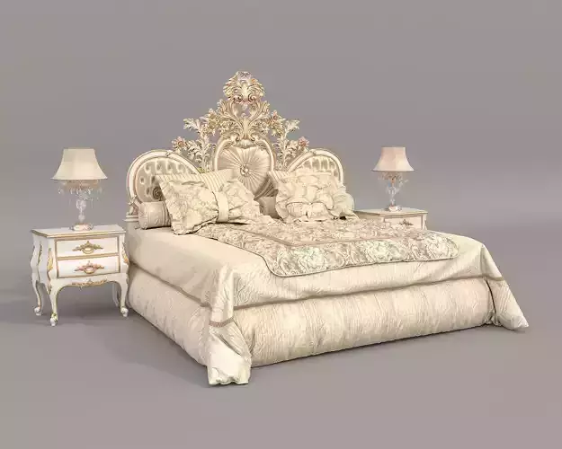 Classic European Style Bed Set 71
