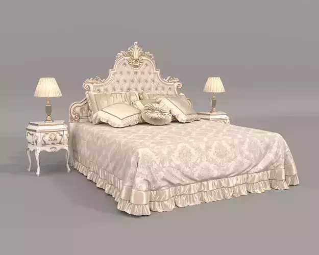 Classic European Style Bed Set 72