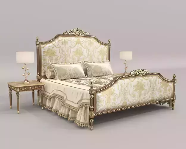 Classic European Style Bed Set 73