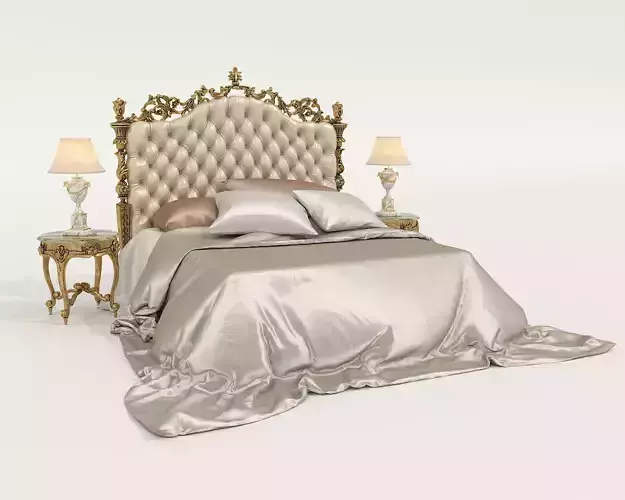 Classic European Style Bed Set 74