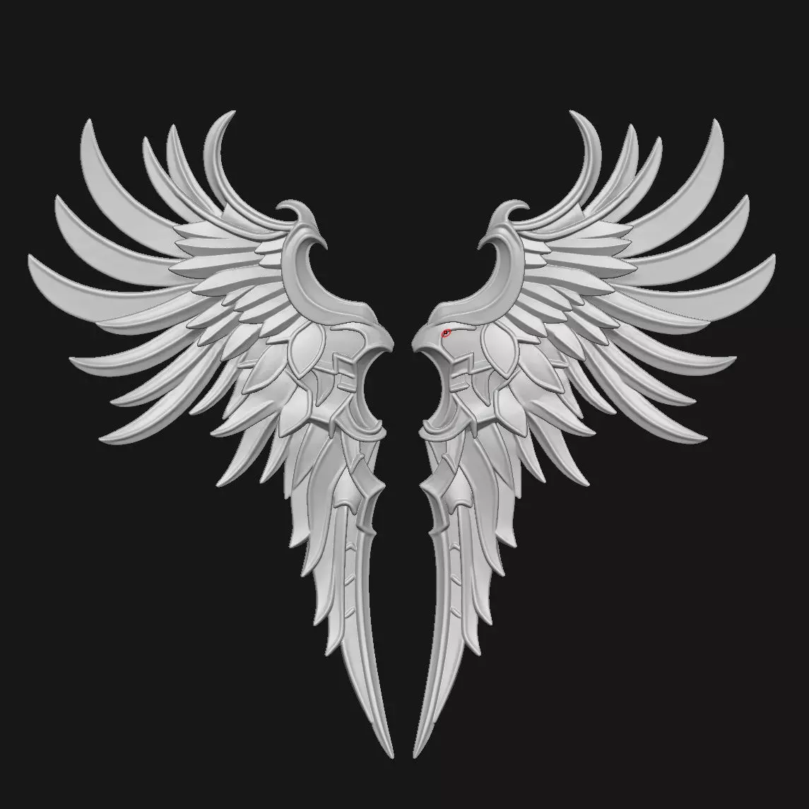 Wings 3D print model_1