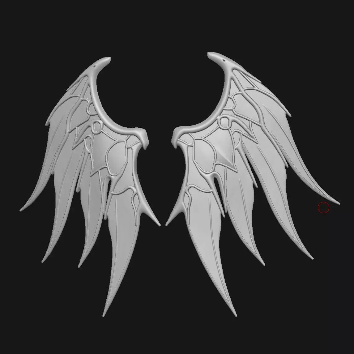 Wings 3D print model_1