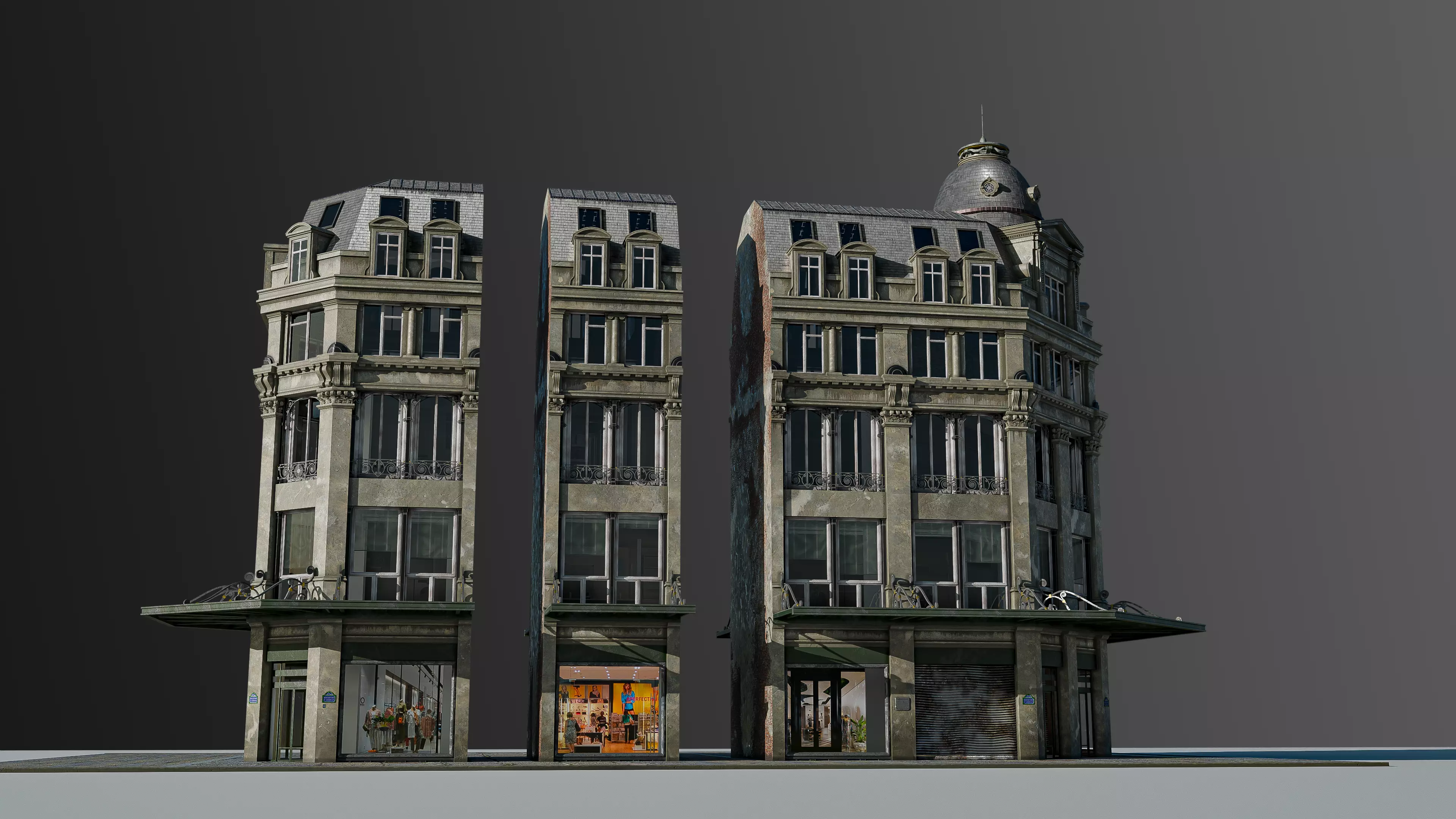 Modular European Department Store 3D model_55