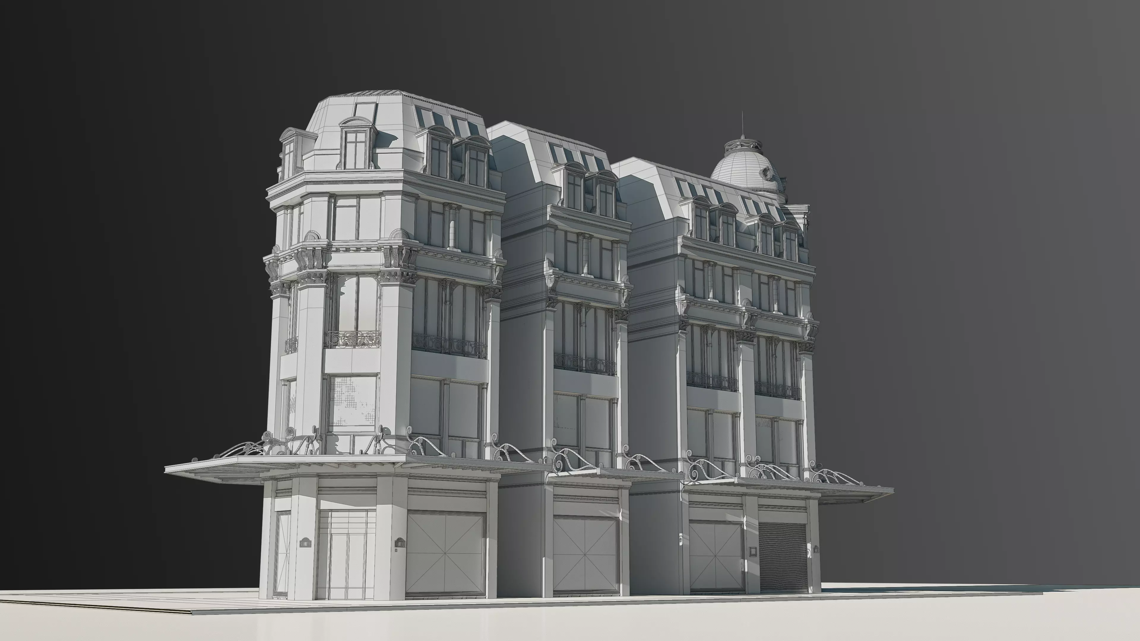 Modular European Department Store 3D model_54