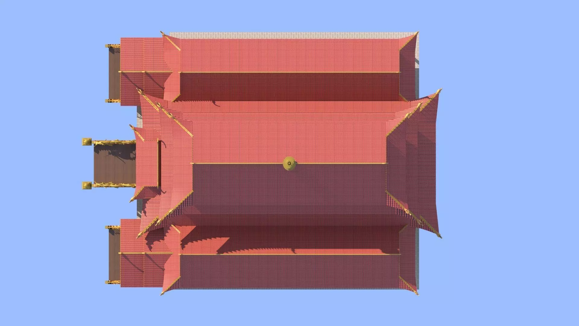 3D Model of Dai Ethnic Groups Zongfang 3D model_13