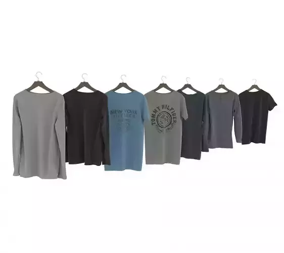 Men Clothing on Hanger 3