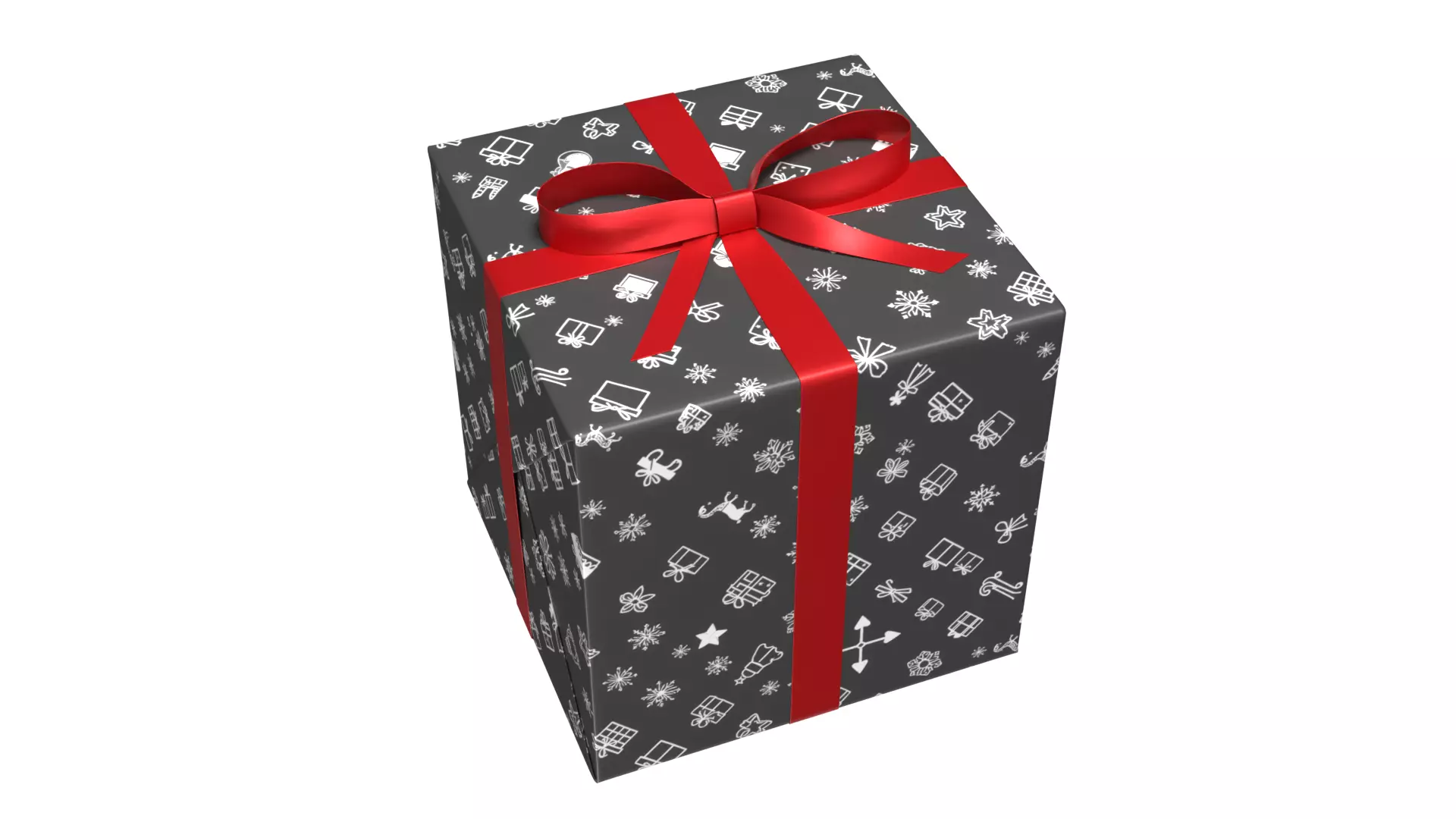 Christmas Present PBR 07 3D model