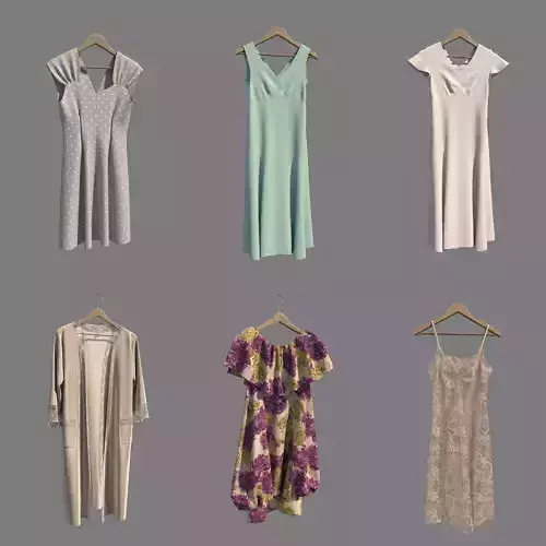 Women Clothing on Hanger 