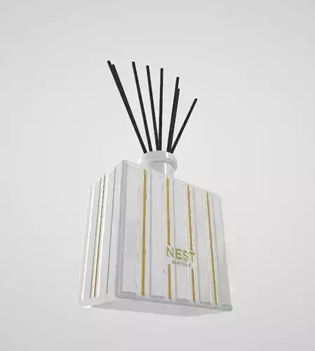 NEST New York Grapefruit Luxury Reed Diffuser Low-poly 3D model