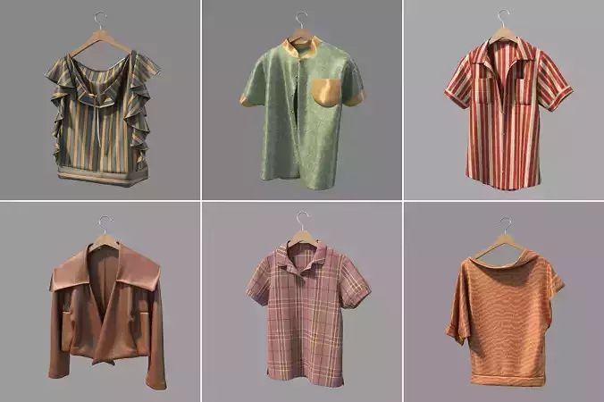 Women Clothing on Hanger 2