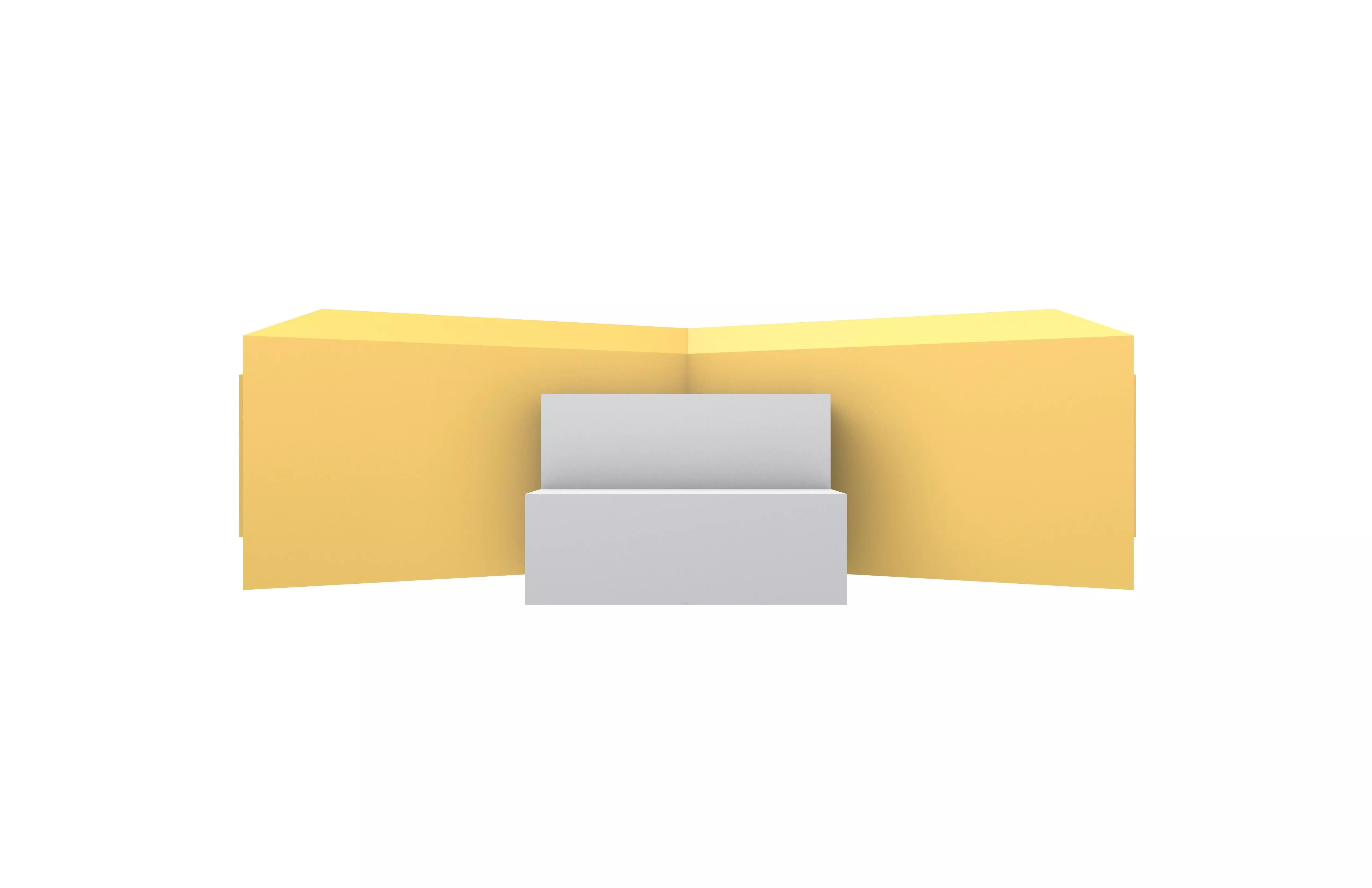 Star Podium Stage v1 003 Low-poly 3D model_1