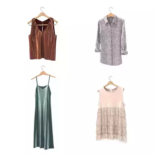 Women Clothing on Hanger 3