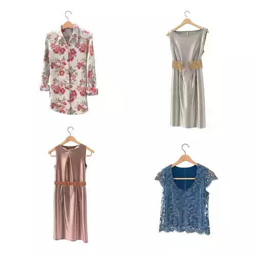 Women Clothing on Hanger 4