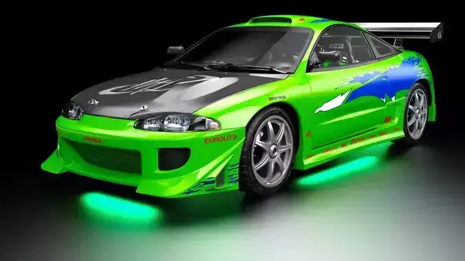 The Fast and The Furious Mitsubishi Eclipse 1995