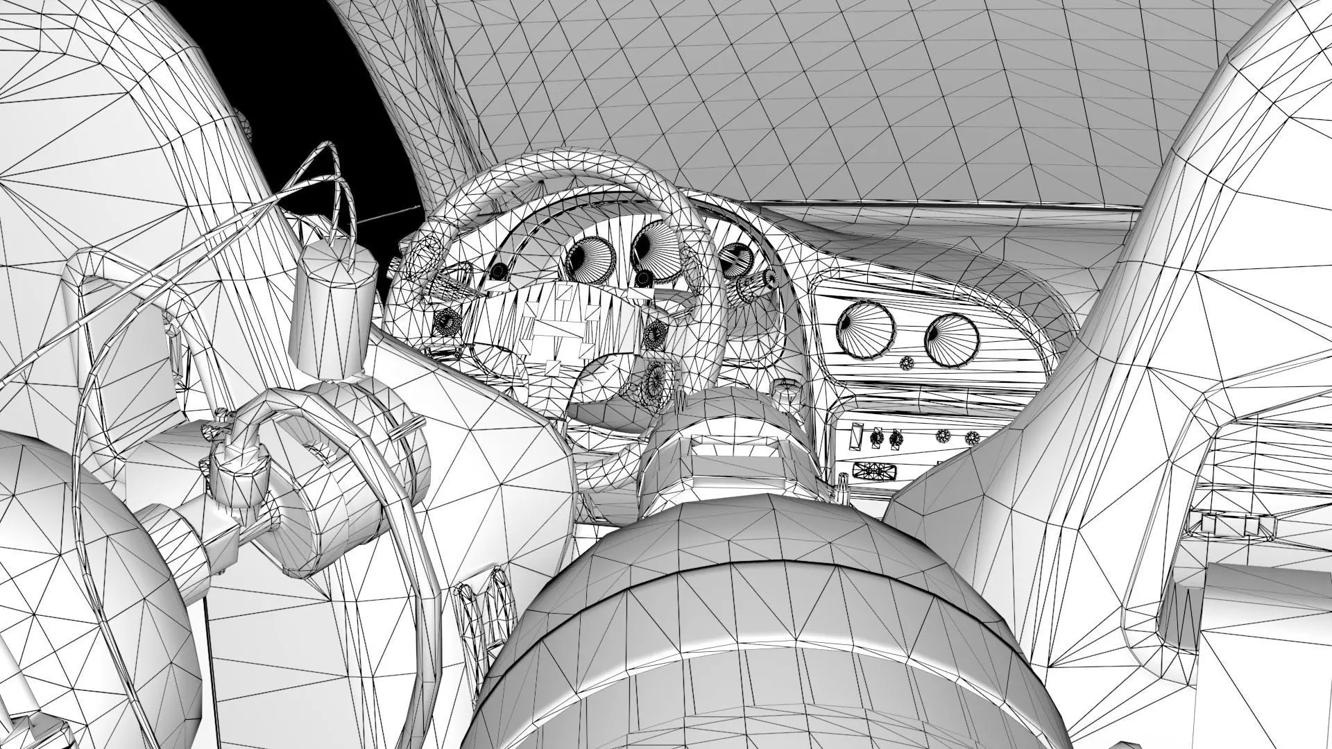 The Fast and The Furious Mitsubishi Eclipse 1995 Low-poly 3D model_23