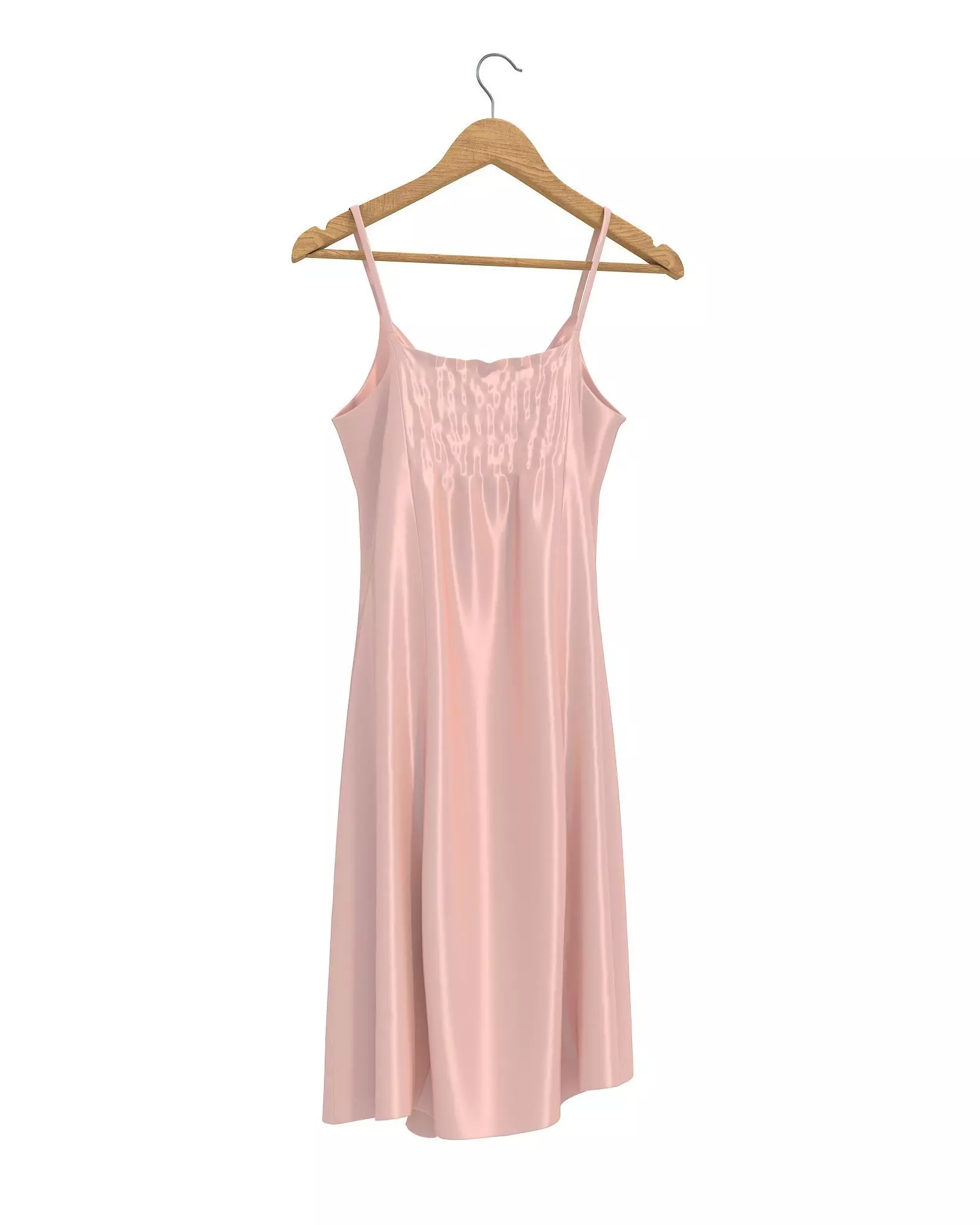 Dress on Hanger 7 3D model_6