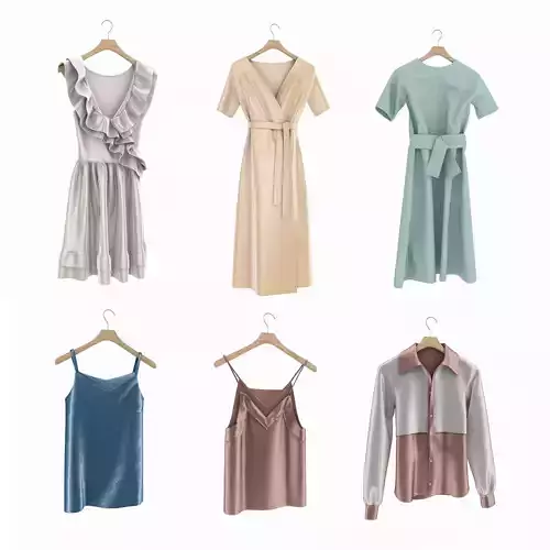 Women Clothing on Hanger 6