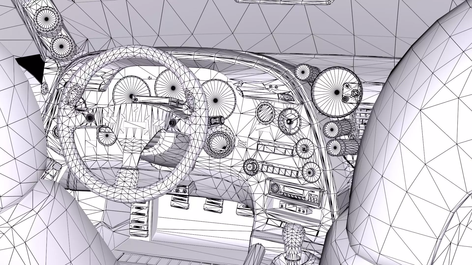 The Fast and The Furious Toyota Supra 1994 Mk4 Low-poly 3D model_23