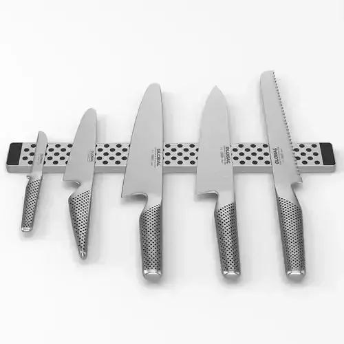 Global knifeset 3D model