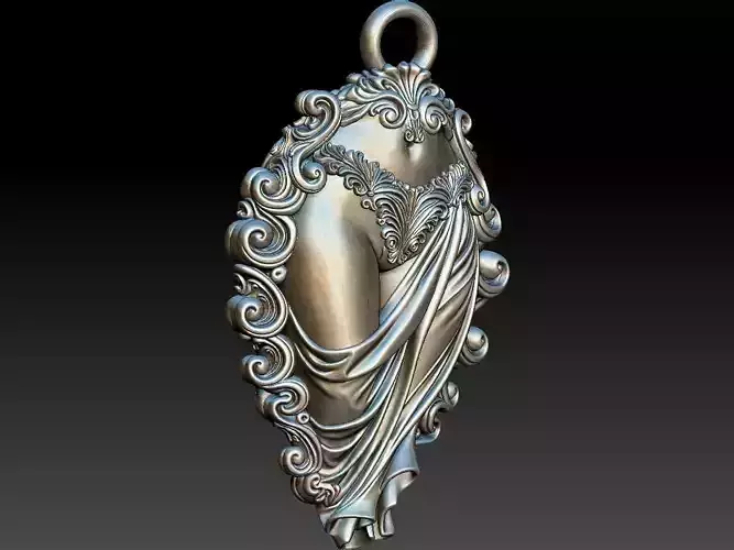 Seven Deadly Sins - Lust Pendant stl obj