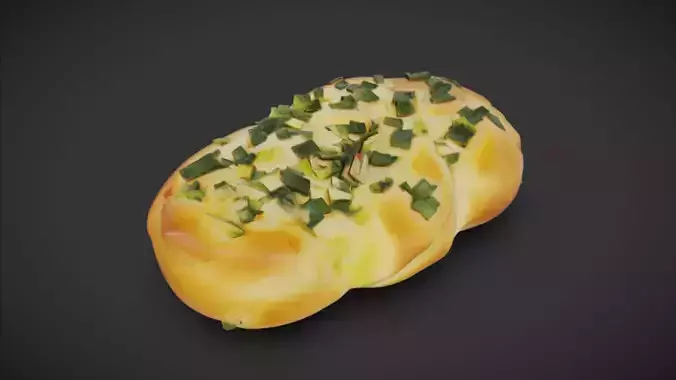 Green Onion Bun Bread