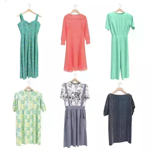 Women Clothing on Hanger 8