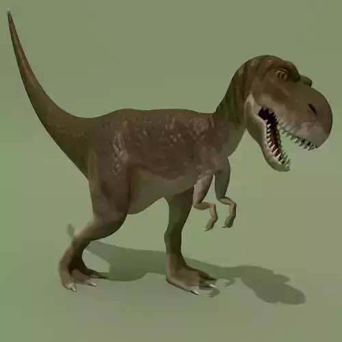 Tyrannosaur Rigged