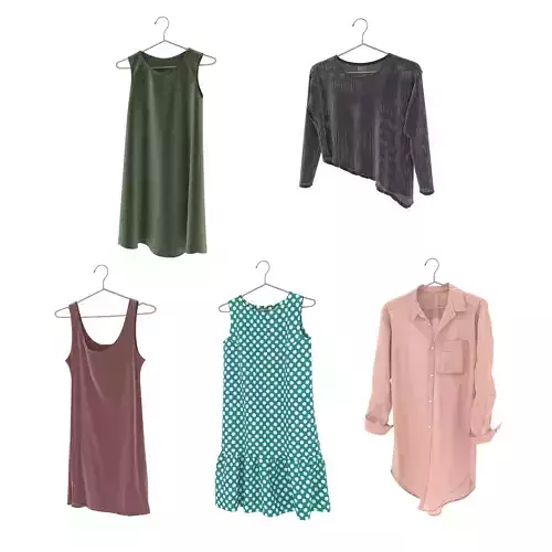 Women Clothing on Hanger 10