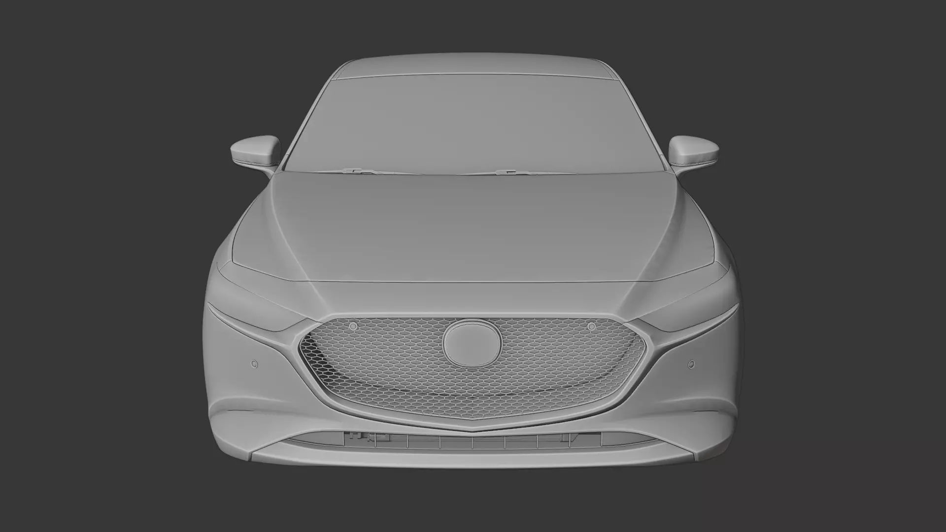 Mazda 3 Hatchback 3D print model_5