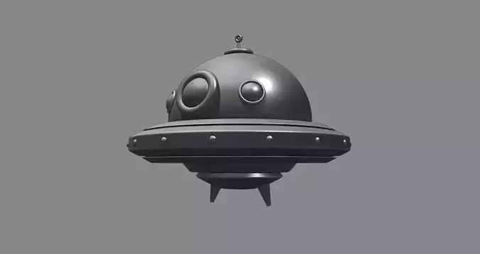 Stylize Cartoon UFO