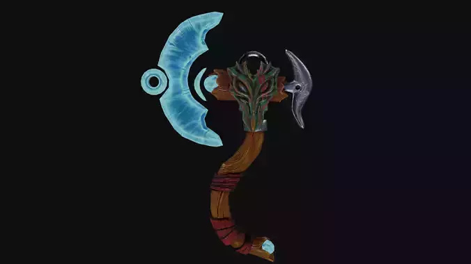 Stylized War Axe