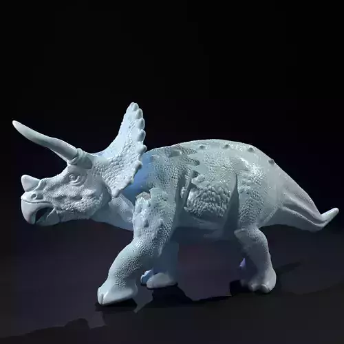  Triceratops 3d model