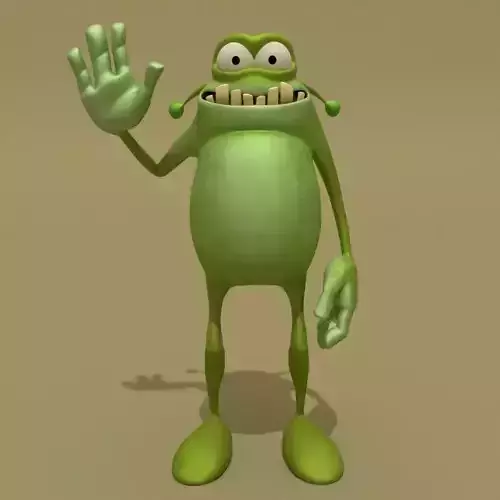 Green Monster Animated