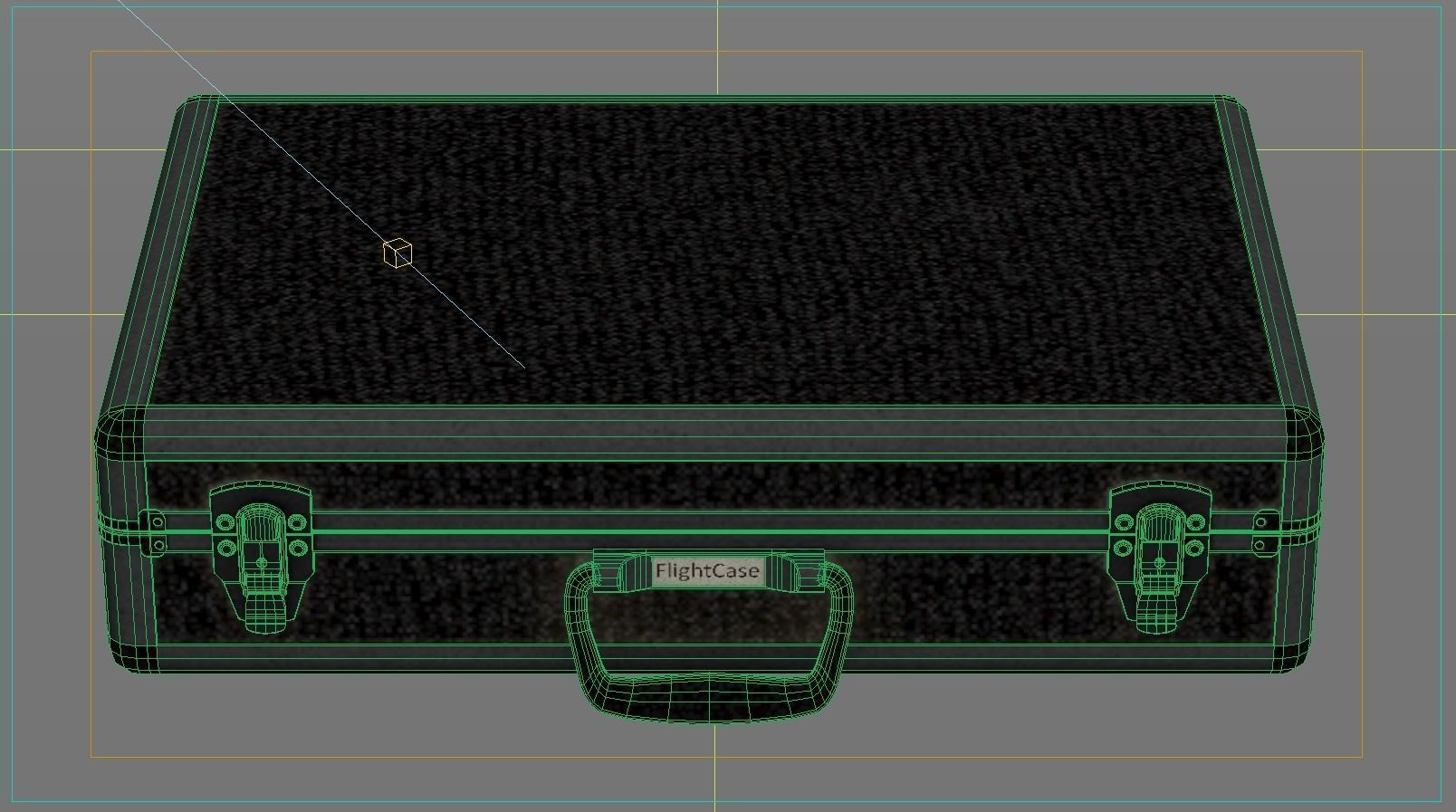 Flight case 3D model_3